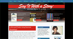 Desktop Screenshot of business-storytelling.com
